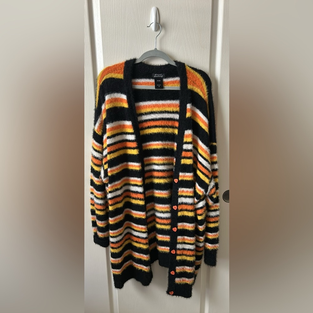 Secret Society Fuzzy Cardigan
